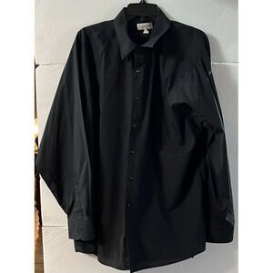 Van Heusen Dress Shirt Size XL‎ Black